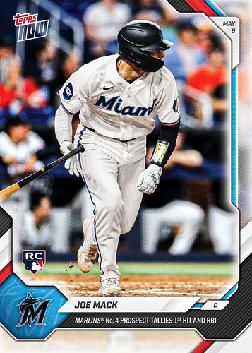 2026 Topps Now 162 Joe Mack
