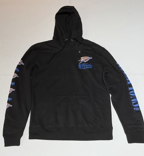 Fanatics OKC Thunder 24-25 NBA Finals Champions Pullover Hoodie Mens Small