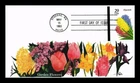 Dr Jim Stamps Garden Flowers 29c Hyacinth First Day Cover Edken Cachet
