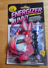 Energizer Vintage 1990 Energizer Bunny Squeeze Light Figure Toy