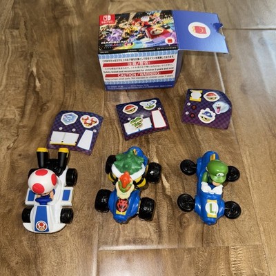 McDONALD'S Mario Kart 8 Deluxe Nintendo HAPPY MEAL Toys Japan Limited Bowser 3pc