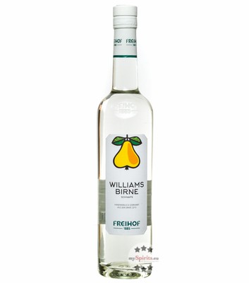 Freihof 1885 Williams Birnen Schnaps / 38 % vol. / 0,5 Liter-Flasche