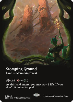MTG Stomping Ground (Full Art ) English EOE | eBay
