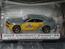 GREENLIGHT 2009 CHEVY CAMARO SS HARDTOP DAYTONA 500 PACE CAR -Grey, READ