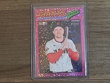 2026 Topps Heritage Patrick Bailey #57 Pink Sparkle Chrome San Francisco Giants