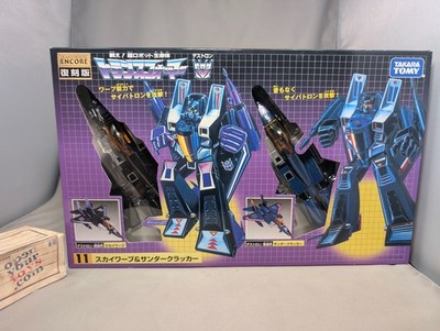 Brand New Transformers Encore 11 Thundercracker Skywarp Takara Tomy 2008 Reissue