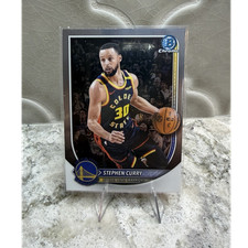 Topps 2018-19 Bowman Chrome Stephen Curry Golden State Warriors #BCV-115
