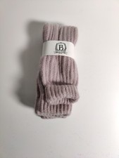 b studio -women's leg warmer - pink- Cashmere Blend - Made in USA  I4 