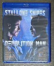 Demolition Man BLU-RAY DISC NEW SEALED Sylvester Stallone  Wesley Snipes