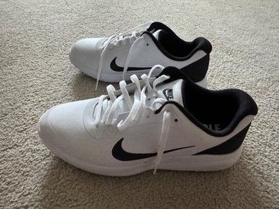 Nike White Black Fitsole Golf Shoes Mens 8 Sneakers | eBay