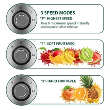 1300W Electric Centrifugal Juicer Fruit Vegetable Extractor Juice Machine TENKER