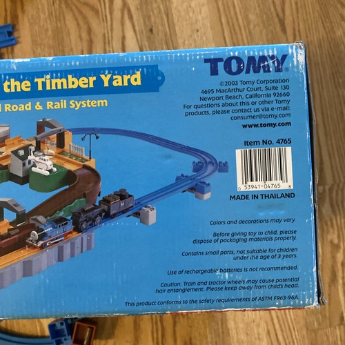 Thomas at the Timber Yard Tomy 54 pezzi 2003 - non testato *LEGGI* - Foto 13 di 15