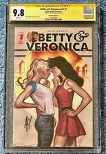BETTY AND VERONICA #1 CGC 9.8 SS Adam Hughes ...