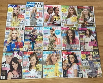 Teen Vogue Magazine March 2009 Taylor Swift~Spring Fashion No Label LOT 2008-11