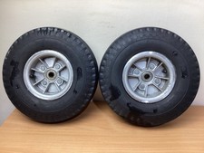 Shoprider Cadiz Sterling Diamond 8mph Mobility Scooter Front Wheels & Tyres Read