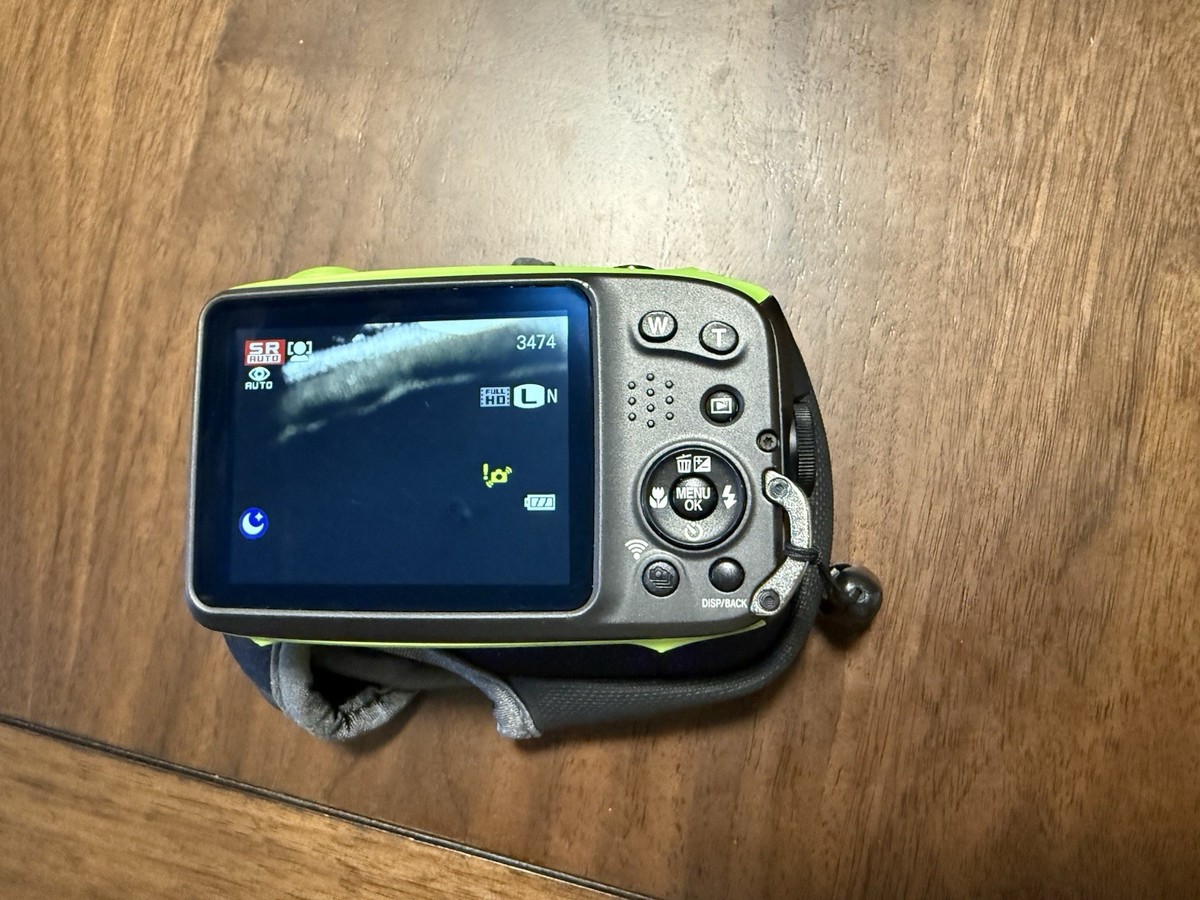 Fujifilm FinePix XP90 Lime Green Water Proof Digital Camera | eBay
