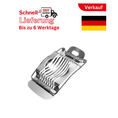 Stainless steel egg slicer, dishwasher safe , mozzarella pieces, egg slicer