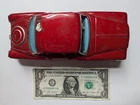 New ListingBANDAI 1960 PLYMOUTH VALIANT 4 DOOR MODEL TIN FRICTION TOY CAR  JAPAN
