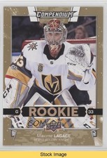 2017-18 Upper Deck Compendium Rookies Gold Maxime Lagace #864 READ 0zu