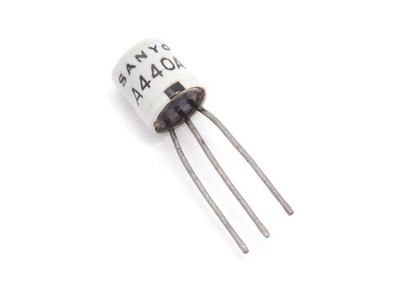 Sanyo A440A 2SA440A TO-72 PNP Germanium Transistor 20V/0.4V 5mA 60mW 175MHz
