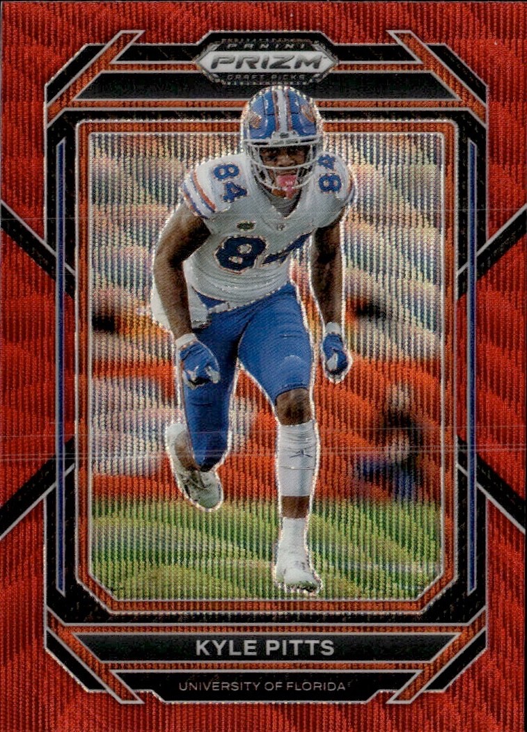 2023 Panini Prizm Draft Picks - Kyle Pitts #65 Ruby Wave Prizm BUY 3 GET 1 FREE
