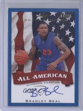2012 Leaf Signature Series All-American Blue 4/10 Bradley Beal #AA-BB1 Auto 2e6