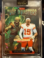 2025 Wild Card Turf Monster Mummy Patrick Mahomes 1/1