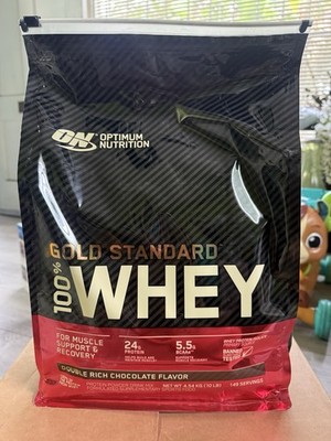 Optimum Nutrition Gold Standard 100% Whey Protein Double Rich Chocolate 10 lbs
