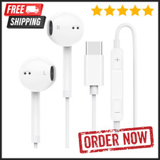 Original Apple Earphones Headphones USB-C Plug For iPhone 15 16 17