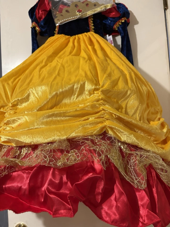 ¡Qué personaje! Vestido Blancanieves 5/6 Con Corona Foto 2 de 4