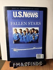 PR4 COLUMBIA SPACE SHUTTLE TRAG Fallen Stars Special Issue US NEWS Magazine