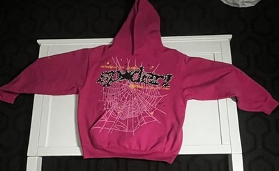 Authentic Sp5der P*nk V2 Hoodie 'Pink'