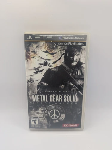 Metal Gear Solid: Peace Walker (Sony PSP, 2010) Complete Game Black Label