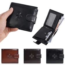 Men's Wallet Multi-Card Slot Card Holder Portable Business Bifold Pocket Gift
