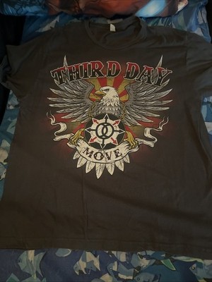 Third Day -  Move  - Gray Shirt - XL - Tultex