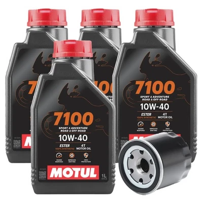 KIT TAGLIANDO OLIO MOTUL Benelli 500 Leoncino (Euro 5) 21 + FILTRO OLIO SPECIFIC