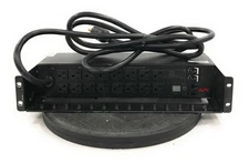 APC AP7802 Metered Rack PDU 2U 30A 120V 16-Outlet NEMA 5-20R Metered Power Strip