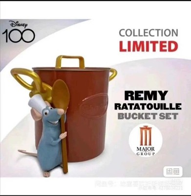 Major Cineplex Thailand Disney Pixar Remy Ratatouille Popcorn Bucket Collectible
