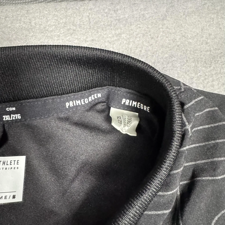 Louisville Cardinals Jacket Mens 2XL Black NCAA Basketball Adidas Primegreen - Image 4 of 4