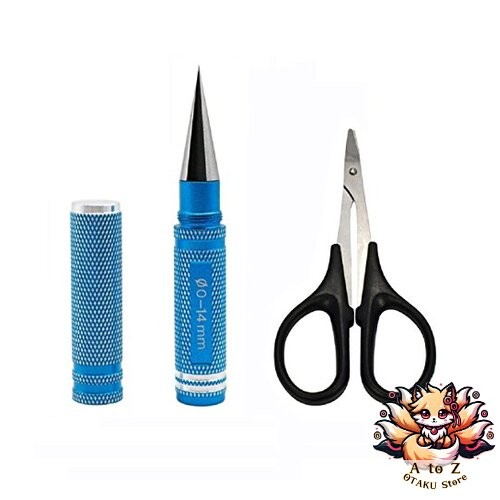 Alesatore Per Fori 0-14 Mm Con Set Forbici Curve - Per Carrozzeria Auto