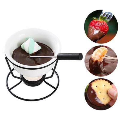 Käsefondue Topf Set Schmelzen Hot Pot Schale Butterwärmer Käse Schmelzen Schokolade