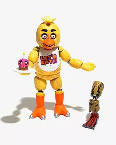  Funko 5 Articulated Action Figure: Five Nights at Freddy's ( FNAF) - Chica The Chicken - Collectible - Gift Idea - Official Merchandise  - for Boys, Girls, Kids & Adults - Video