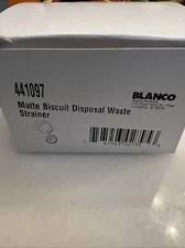 New Blanco 441097 Kitchen Sink Drain Strainer Flange InSInkErator Waste Disposal