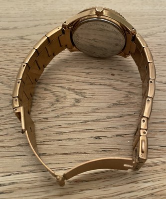 Ladies Fossil ES3003 Stella Rose Gold Watch for sale online | eBay