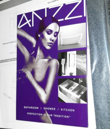ANZZI Bathroom Faucet Single Hole Single-Handle LAZ012 NEW Chrome Shiny Color - Picture 4 of 8