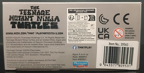 PLAYMATES 2024 TMNT NINJA TURTLES ORIGINAL SKETCH MICHELANGELO FIGURE SEALED - Picture 13 of 15