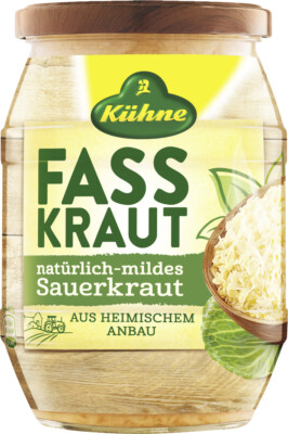 Kühne Fasskraut natürlich mild ATG 650g