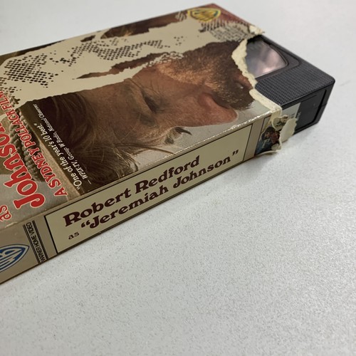 Robert Redford Jeremiah Johnson VHS Tape Western - Picture 4 of 6