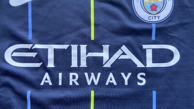 MANCHESTER CITY 2018 2019 AWAY SHIRT JERSEY NIKE 915097-476 MANCHESTER CITY 2018 2019 AWAY SHIRT JERSEY NIKE 915097-476