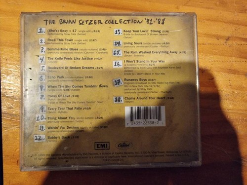 The Brian Setzer Collection '81-'88 CD Good Condition FREEPOST IN AUST - Picture 3 of 3